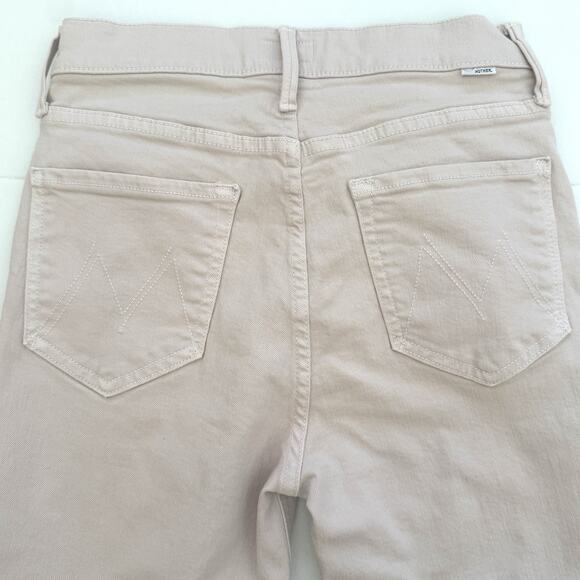 Mother Jeans Women’s The Dazzler Hover in Date Night Pale Peach Straight - Picture 12 of 12